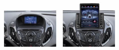 Navigati dedicata Ford B-Max 2014 - 2023, Tesla Style, 8GB RAM 128GB ROM, Octacore, Android 13, Display QLED 10.25", DSP, Carplay&Android Auto, SIM 4G, Ventilator Activ [1]