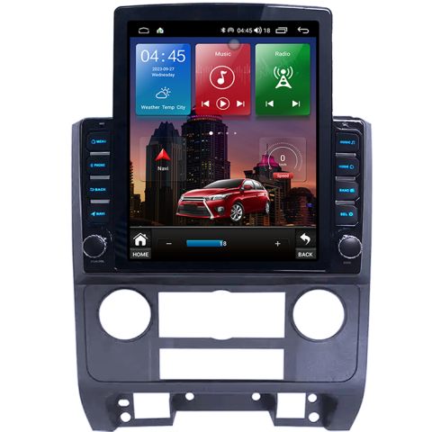 Escape 2007-2012 - Navigati dedicata Ford Escape 2007-2012, Tesla Style, 8GB RAM 128GB ROM, Octacore, Android 13, Display QLED 10.25", DSP, Carplay&Android Auto, SIM 4G, Ventilator Activ
