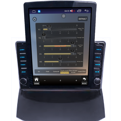 Navigati dedicata Ford Fiesta 2004-2014, Tesla Style, 8GB RAM 128GB ROM, Octacore, Android 13, Display QLED 10.25", DSP, Carplay&Android Auto, SIM 4G, Ventilator Activ [3]