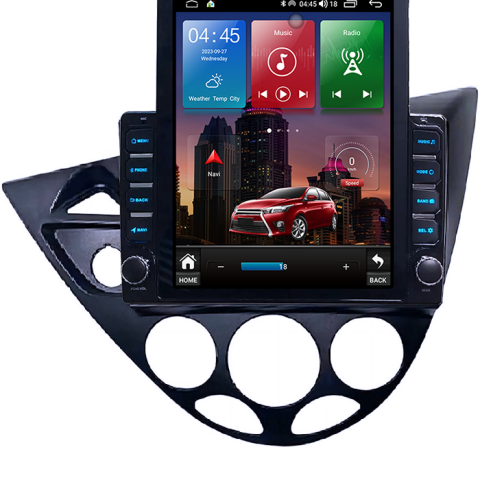 Focus 1999-2005 - Navigati dedicata Ford Focus 1999-2005, Tesla Style, 4GB RAM 64GB ROM, Quadcore, Android 13, Display QLED 10.25", DSP, Carplay&Android