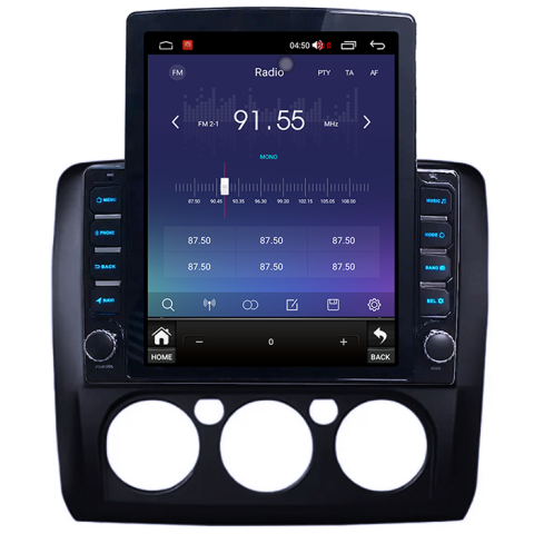 Focus (2004-2011) - Navigati dedicata Ford Focus 2004-2011 Clima Manuala, Tesla Style, 8GB RAM 128GB ROM, Octacore, Android 13, Display QLED 10.25", DSP, Carplay&Android Auto, SIM 4G, Ventilator Activ