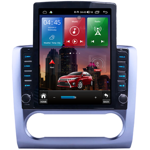 Navigati dedicata Ford Focus 2004-2011 Clima Automata, Tesla Style, 8GB RAM 128GB ROM, Octacore, Android 13, Display QLED 10.25", DSP, Carplay&Android Auto, SIM 4G, Ventilator Activ [4]