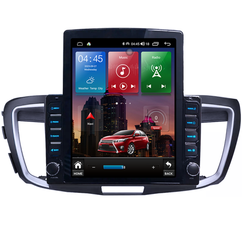 Honda - Navigati dedicata Honda Accord 9 2014-2017, Tesla Style, 4GB RAM 64GB ROM, Quadcore, Android 13, Display QLED 10.25", DSP, Carplay&Android