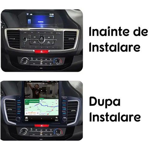 Navigati dedicata Honda Accord 9 2014-2017, Tesla Style, 8GB RAM 128GB ROM, Octacore, Android 13, Display QLED 10.25", DSP, Carplay&Android Auto, SIM 4G, Ventilator Activ [4]