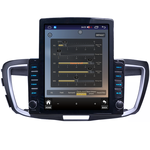 Honda - Navigati dedicata Honda Accord 9 2014-2017, Tesla Style, 8GB RAM 128GB ROM, Octacore, Android 13, Display QLED 10.25", DSP, Carplay&Android Auto, SIM 4G, Ventilator Activ