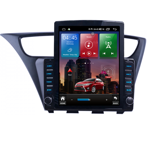 Civic (2011-2015) - Navigati dedicata Honda Civic (2011-2015), Tesla Style, 4GB RAM 64GB ROM, Quadcore, Android 13, Display QLED 10.25", DSP, Carplay&Android