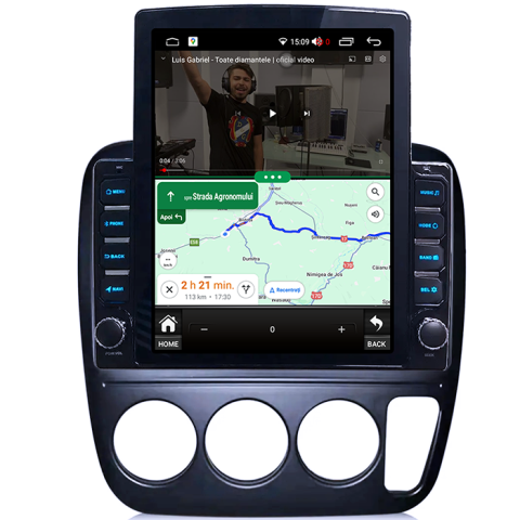 Navigati dedicata Honda CR-V 1998, Tesla Style, 4GB RAM 64GB ROM, Quadcore, Android 13, Display QLED 10.25", DSP, Carplay&Android [3]