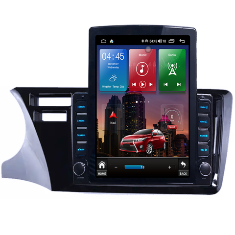 City 2014 - Navigati dedicata Honda City 2014, Tesla Style, 4GB RAM 64GB ROM, Quadcore, Android 13, Display QLED 10.25", DSP, Carplay&Android