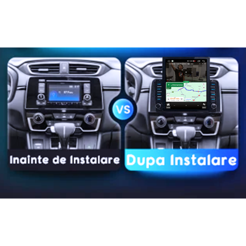 Navigati dedicata Honda CR-V 2022+, Tesla Style, 8GB RAM 128GB ROM, Octacore, Android 13, Display QLED 10.25", DSP, Carplay&Android Auto, SIM 4G, Ventilator Activ [4]
