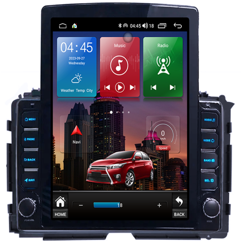 Navigatii Dedicate - Navigati dedicata Honda Vezel, Tesla Style, 4GB RAM 64GB ROM, Quadcore, Android 13, Display QLED 10.25", DSP, Carplay&Android