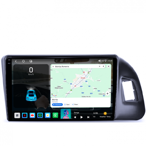 Navigati dedicata Q5 2008 2017 Chorus, 4GB RAM 64GB ROM, Octacore, Android 14, Display QLED 1K 9", Carplay&Android Auto, SIM 4G, Ventilator Activ [1]