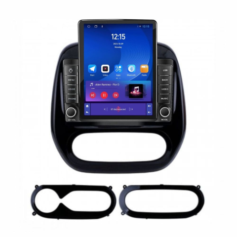 Navigati dedicata Renault Captur 2013+, Tesla Style, 8GB RAM 128GB ROM, Octacore, Android 13, Display QLED 10.25", DSP, Carplay&Android Auto, SIM 4G, Ventilator Activ [3]