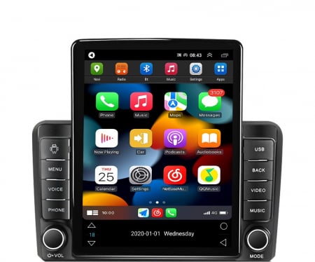 A3 2012-2018 - Navigatie dedicata Audi A3 Tesla Style, 4GB RAM 64GB ROM, Android 13, Display 10", DSP, Carplay, Procesor Quad Core, Android Auto