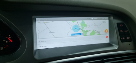 Navigatie dedicata Audi A6 C6 2010-2012 , MMI3G, Display 9 inch 1280*720, 8GB RAM, 128 ram Octacore 2.0ghz, Android Auto si Carplay ,include adaptor fibra optica [6]
