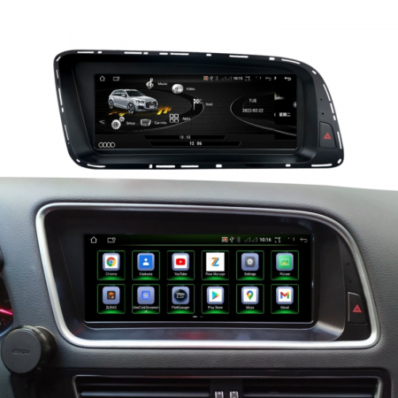 Navigatie dedicata AUDI Q5 A4, A5 2009-2017, CU MMI, Platforma Qualcom display integrat IPS de 1280*720 de 8.8", 8 GB RAM 64 ROM, Octacore 2.0ghz, Android 14, DSP, Carplay, Android Auto - [1]