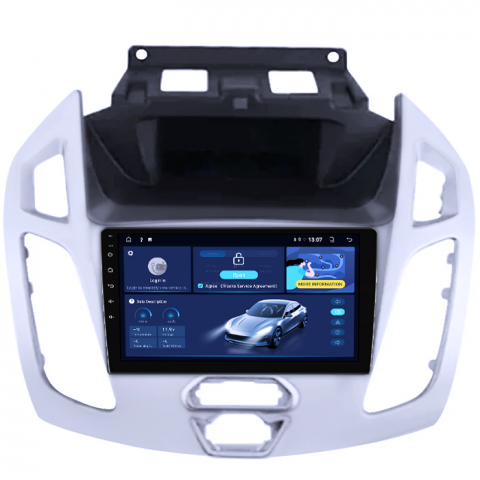 Navigatie dedica Ford Transit Connect 2015, 8GB RAM 128GB ROM, Octacore, Platforma TS18, Android 13, Display QLED 9”, Suporta camera 360º, DSP, Carplay&Android Auto, SIM 4G, Ventilator Activ [1]