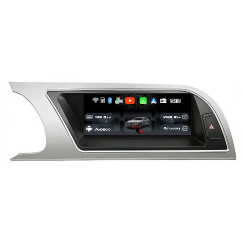 A4 B8 2008-2016 - Navigatie Dedicat Audi A4 2013-2016, MMI 3G, 8.8', 4GB Ram, 64GB Rom, Android, Magazin Play, CarPlay, AndroidAuto, Youtube, Waze