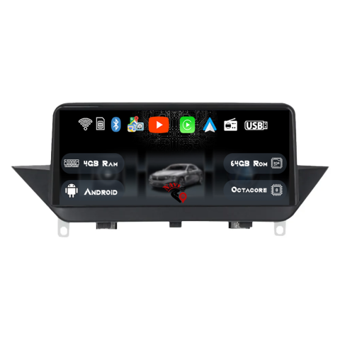 BMW X1 - Navigatie Dedicat BMW X1 E84 2008-2013 , CIC, 10.25', 4GB Ram, 64GB Rom, Android, Magazin Play, CarPlay, AndroidAuto, Youtube, Waze