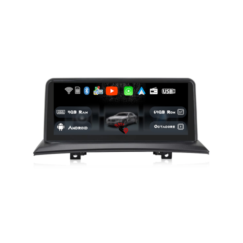 X3 E83 - Navigatie Dedicat BMW X3 E83 2003-2010 , Model Fara Navigatie, 10.25', 4GB Ram, 64GB Rom, Android, Magazin Play, CarPlay, AndroidAuto, Youtube, Waze