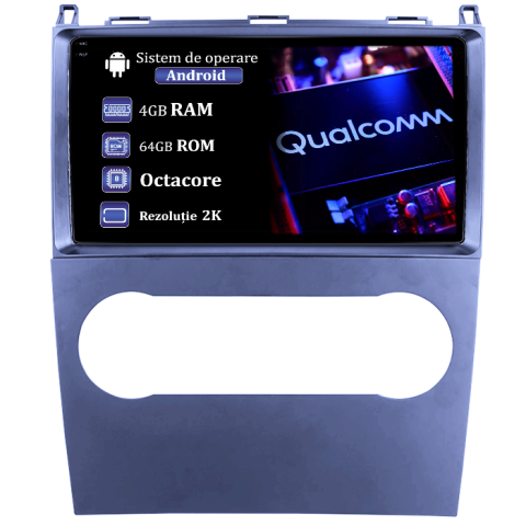 Mercedes-Benz - Navigatie dedicata A-Class W169 2004-2012 & B-Class, 4GB RAM 64GB ROM, Procesor Qualcomm Octacore, Android 14, Rezolutie 2K, Display QLED 9", DSP, Carplay&Android Auto, SIM 4G