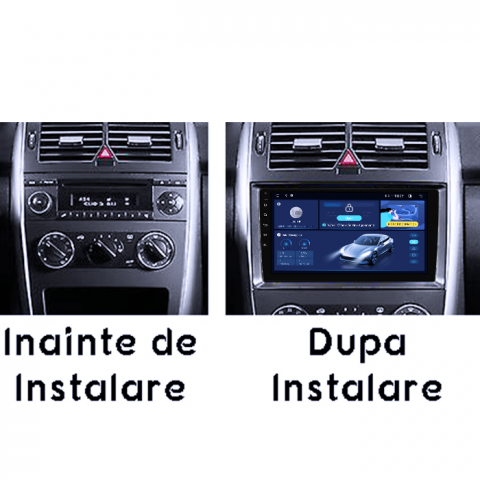 Navigatie dedicata A-Class W169 2004-2012 & B-Class, 8GB RAM 128GB ROM, Octacore, Platforma TS18, Android 13, Display QLED 9”, Suporta camera 360º, DSP, Carplay&Android Auto, SIM 4G, Ventilator Activ [4]
