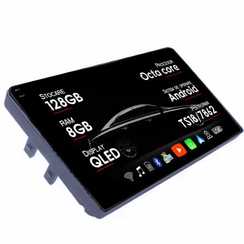 Navigatii Dedicate - Navigatie dedicata Alfa Romeo 159, 8GB RAM 128GB ROM, Octacore, Platforma TS18, Android 14, Display QLED 10.1", Suporta camera 360", DSP, Carplay&Android Auto,