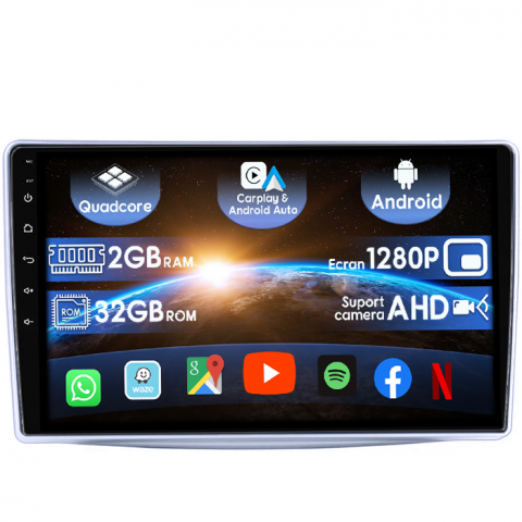 Alfa Romeo - (Resigilata) Navigatie dedicata Alfa Romeo Mito 2008-2018, 2GB RAM 32GB ROM, Quad Core, Display 9" IPS Full HD, Carplay&Android Auto, Android 14, Suport camere AHD