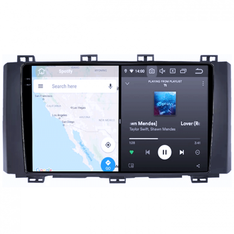 Navigatie dedicata Ateca 2016-2022, 12GB RAM 256GB ROM, Android 13, Rezolutie 2K, Display QLED 9", DSP, Carplay&Android Auto, SIM 4G, Ventilator Activ, Suport Camere 360 [2]