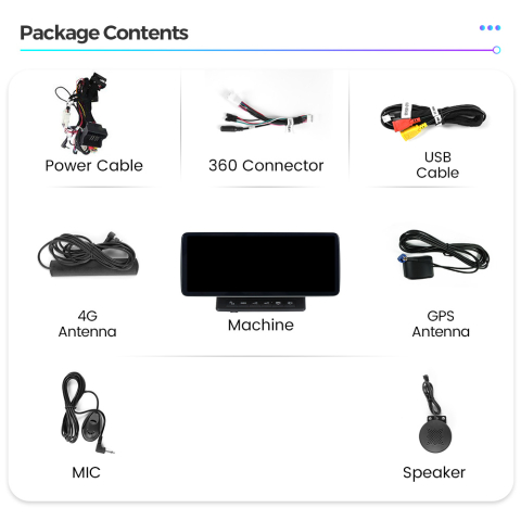 Navigatie dedicata Audi A6 2005-2009 MMI 3G,  8GB RAM 256GB ROM, Procesor Qualcomm Octacore, Android 14, Rezolutie 2K, Display QLED 10.25", DSP, Carplay&Android Auto, SIM 4G [1]