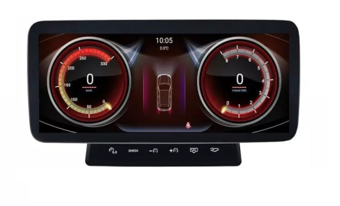 Navigatii Dedicate - Navigatie dedicata Audi A6 2005-2009, 8GB RAM 128GB ROM, Octacore qualcomm ,Android 13, QLED, 10.25", Suporta camera 360º, DSP, Carplay, Android Auto,modul fibra