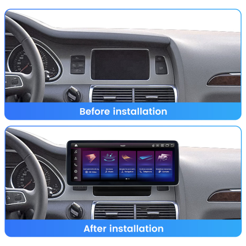 Navigatie dedicata Audi Q7 2005-2015 MMI 3G,  8GB RAM 256GB ROM, Procesor Qualcomm Octacore, Android 14, Rezolutie 2K, Display QLED 10.25", DSP, Carplay&Android Auto, SIM 4G [3]