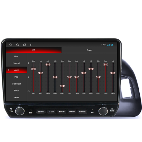 Navigatie dedicata Audi Q5 2008-2015, Tesla cu butoane rotative model 2024, 4GB RAM 64GB ROM, Procesor Quadcore, Android 14, Display QLED 10", DSP, Carplay&Android Auto [1]