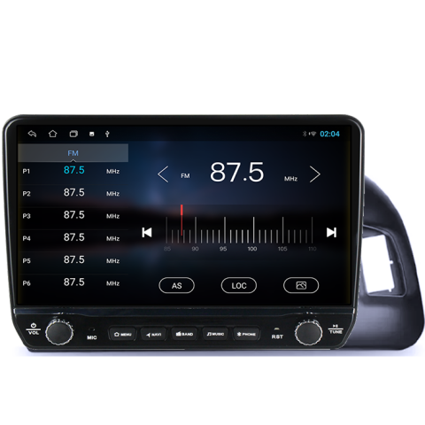 Navigatie dedicata Audi Q5 2008-2015, Tesla cu butoane rotative model 2024, 4GB RAM 64GB ROM, Procesor Quadcore, Android 14, Display QLED 10", DSP, Carplay&Android Auto [2]