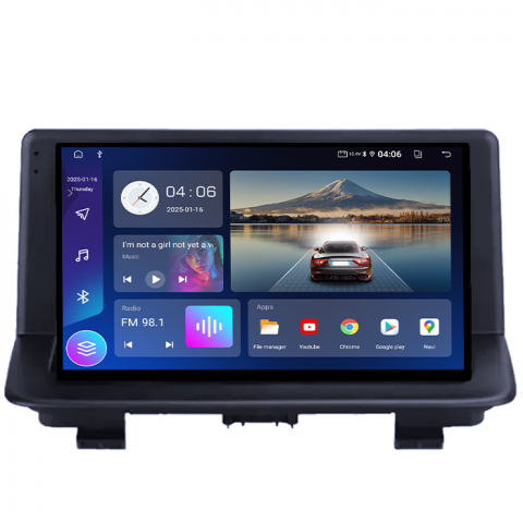 Navigatie dedicata Audi Q3 2011-2018, 4GB RAM 64GB ROM, Quad Core, Display 9" QLED 1K, Carplay, Android 14, Bluetooth, Magazin Play, Suport Camere AHD [1]