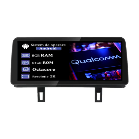 BMW E81 - Navigatie dedicata BMW Seria 1 E87/E81/E88/E87 2004-2012, CIC, Platforma Qualcomm, Display 2K, 12.3", 8 GB RAM 64 ROM, Octacore 2.0ghz, Android 14