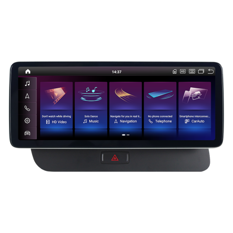 Q5 - Navigatie dedicata Audi Q5 2010-2016 fara MMI,  8GB RAM 256GB ROM, Procesor Qualcomm Octacore, Android 14, Rezolutie 2K, Display QLED 10.25", DSP, Carplay&Android Auto, SIM 4G