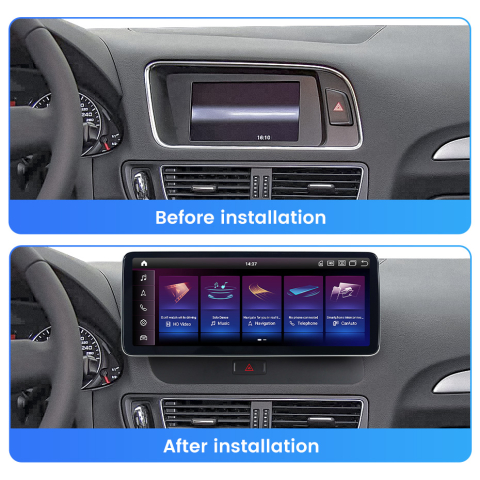 Navigatie dedicata Audi Q5 2010-2016 MMI 3G,  8GB RAM 256GB ROM, Procesor Qualcomm Octacore, Android 14, Rezolutie 2K, Display QLED 10.25", DSP, Carplay&Android Auto, SIM 4G [4]