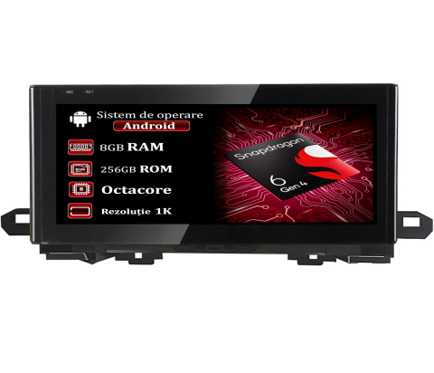 Navigatii Dedicate - Navigatie dedicata Audi Q5 Q5L 2017 - 2020, 8GB RAM 256GB ROM, Procesor Octacore, Android 14, Rezolutie HD, Display QLED 9", DSP, Carplay&Android Auto