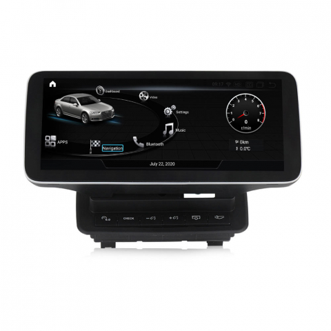 Audi Q7 - Navigatie dedicata Audi Q7 2005-2009 MMI 2G, 8GB RAM 128GB ROM, Octacore qualcomm,Android 13, QLED, 10.25", Suporta camera 360º aftermarket, DSP, Carplay, Android Auto