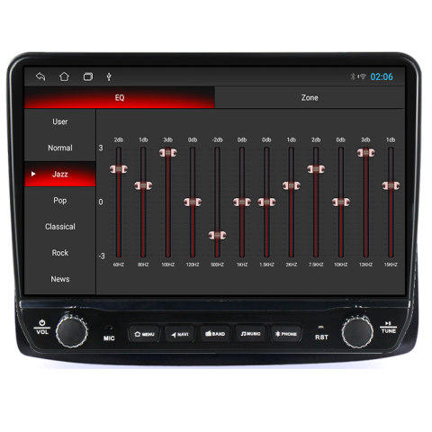 Navigatie dedicata Aveo 2006-2012 si Nexia 2020-2022 Tesla cu butoane rotative model 2024, 4GB RAM 64GB ROM, Procesor Quadcore, Android 14, Display QLED 10", DSP, Carplay&Android Auto [2]