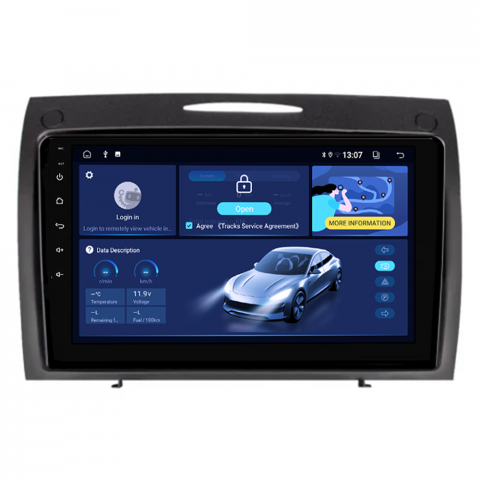 (Resigilata) Navigatie dedicata BENZ SLK 2006-2010, 2GB RAM 32GB ROM, Quad Core, Display 9" IPS Full HD, Carplay, Android 13, Bluetooth, Magazin Play, Suport camere AHD [3]