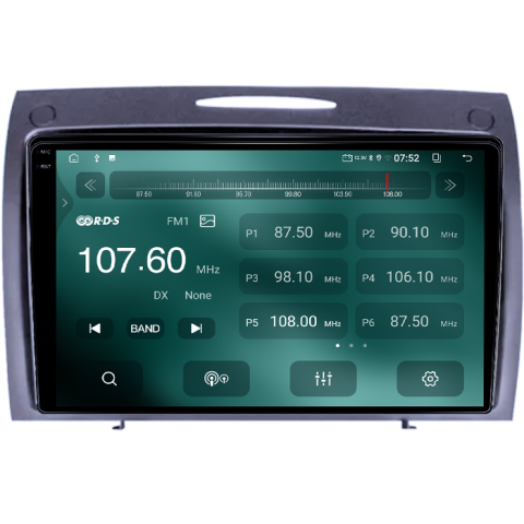 Navigatie dedicata BENZ SLK 2006-2010, 4GB RAM 64GB ROM, Procesor Qualcomm Octacore, Android 14, Rezolutie 2K, Display QLED 9", DSP, Carplay&Android Auto, SIM 4G [3]