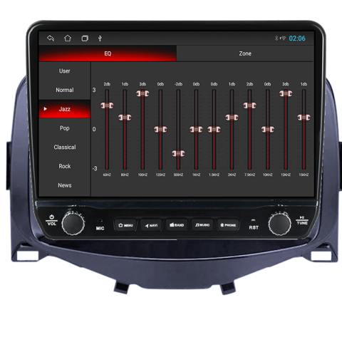 Navigatie dedicata C1 2016 Tesla cu butoane rotative model 2024, 4GB RAM 64GB ROM, Procesor Quadcore, Android 14, Display QLED 10", DSP, Carplay&Android Auto [1]