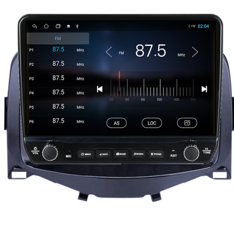 Navigatie dedicata C1 2016 Tesla cu butoane rotative model 2024, 4GB RAM 64GB ROM, Procesor Quadcore, Android 14, Display QLED 10", DSP, Carplay&Android Auto [2]