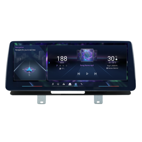 Seria 3 E90 - Navigatie dedicata BMW E60/90 CIC, 8GB RAM 256GB ROM, Procesor Qualcomm Octacore, Android 14, Rezolutie 2K, Display QLED 12.3", DSP, Carplay&Android Auto, SIM 4G