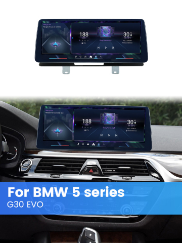 Navigatie dedicata BMW E60/90 EVO, 8GB RAM 256GB ROM, Procesor Qualcomm Octacore, Android 14, Rezolutie 2K, Display QLED 12.3", DSP, Carplay&Android Auto, SIM 4G [2]
