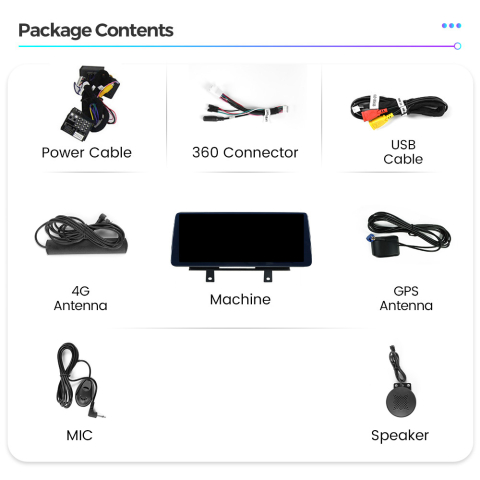 Navigatie dedicata BMW Seria 1 E81 E82 E87 E88 EVO, fara navigatie de fabrica8GB RAM 256GB ROM, Procesor Qualcomm Octacore, Android 14, Rezolutie 2K, Display QLED 12.3", DSP, Carplay&Android Auto, SIM [1]