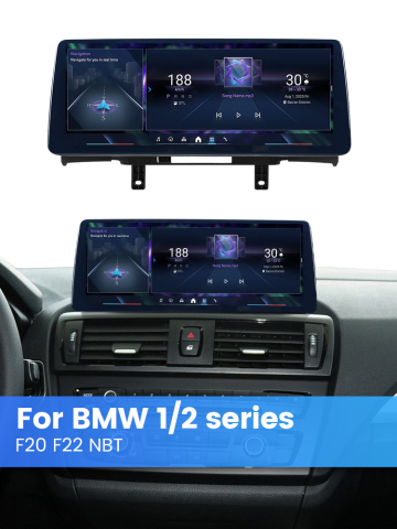 Navigatie dedicata BMW Seria 1 F20, F22, CIC, 8GB RAM 256GB ROM, Procesor Qualcomm Octacore, Android 14, Rezolutie 2K, Display QLED 12.3", DSP, Carplay&Android Auto, SIM 4G [2]
