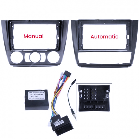 Navigatie dedicata BMW Seria 3 E90, E91 2005-2012,4GB RAM 64GB ROM, Quadcore, Android 14, Display QLED 1K 9", DSP, Carplay&Android Auto, Suport camere AHD [5]