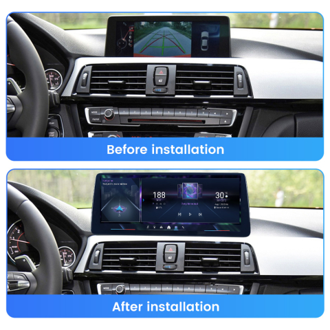 Navigatie dedicata BMW Seria 3 F30 F31 2012-2017 EVO, 8GB RAM 256GB ROM, Procesor Qualcomm Octacore, Android 14, Rezolutie 2K, Display QLED 12.3", DSP, Carplay&Android Auto, SIM 4G [3]